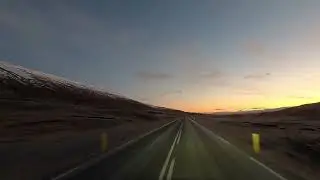 Islande Route 1 Mytvan vers Egilsstadir Gopro / Iceland Road 1 Mytvan to Egilsstadir Gopro