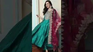 Thread work kurta Trouser with Dupatta