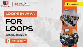 Loops in Java | For/While/Do-while | JAVA Full stack Course | Uncodemy - Best IT Training Institute