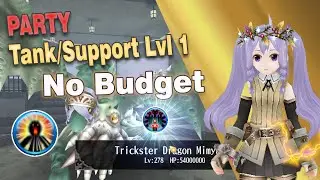 Build Tank / Support Level 1 vs Mimyugon Ultimate- Toram Online