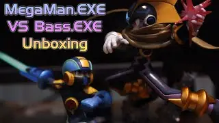 Mega Man Battle Network GCC DX MegaMan.EXE VS Bass.EXE Statue - Unboxing & Impressions