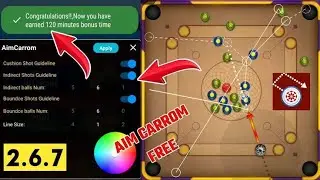 Aim Carrom New Big Update 💥OMG (Carrom pool) Tech JR Gaming