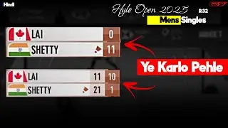 Bhai Bhai! Ayush Shetty vs Victor Lai Hylo Open 2025 Round of 32 Badminton Match | Bad Talks 224