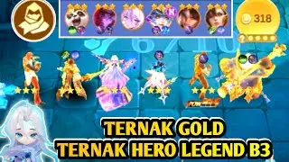 TRIK COMMANDER AURORA UPDATE TERBARU||TERNAK GOLD TERNAK HERO LEGEND B3 BOSS||MAGIC CHESS GOGO 