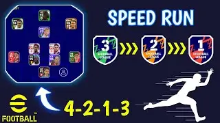 Speed Run From Division 3 To Divison 1 With 4213 Out Wide Gameplay &lrm;eFootball 2023 Mobile