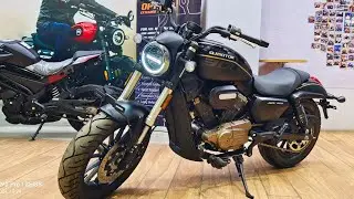 QJ Motor SRV 300 Dark Black Edition | Premium Cruiser Bike | ₹2 lakh Price