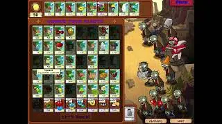 Plants Vs Zombies - PaRappa the Rapper vs Zombies V3 - Level 3-1 And Level 3-2 - Game Walkthrough