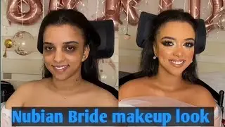 Nubian Bide makeup look /wait for the final look ✨💯🔥💫