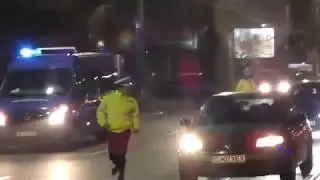 Coloana de protestari se deplaseaza pe Calea Bucuresti 26 11 2017