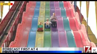 Weather Wes Giant Slide Adventures at 2025 NC State Fair