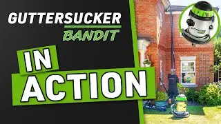 Guttersucker&reg; Bandit Gutter Cleaning Vacuum