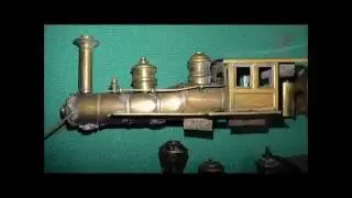 Parts Repair WYSIWYG Old Tyme Brass Steam Locomotives Engine Tender Body Chassis