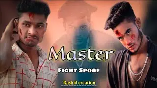 Master_movie_fight_ Spoof _master_movie_ Hindi_dubbed Action_vijay_|Rashid Creation_Rahul khan|Arzas