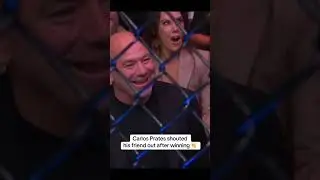 Prates asked Dana to sign his friend 🙌 #UFC319