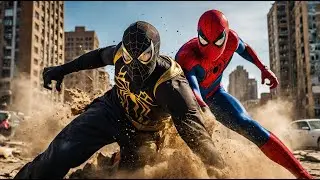 Meilleur Film D'action - Evolution Of BLACK SPIDERMAN and SANDMAN Fight - Film De Jeu