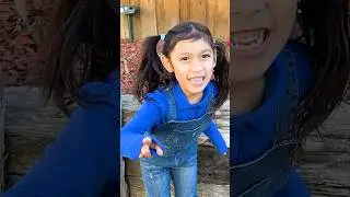 Maddie Tricks Uncle Paul with a Kinetic Sand Football!