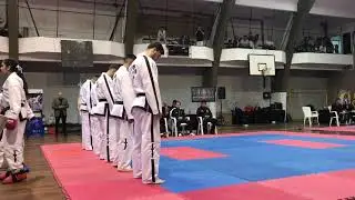 Team Patterns / Formas por Equipo Asociación Universal / Taekwondo ITF / Copa Cuba