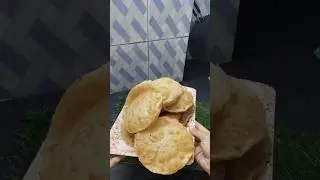 Oil Free Puri | How To Make Puffy & Soft Puri Recipe | Poori Recipe💫 #puri #poori #shorts #explore