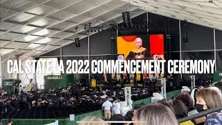 CAL STATE LA 2022 Rongxiang Xu College of Health and Human Services Commencement Ceremony | 4K 60FPS