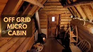 Off Grid Log Cabin Tour in UK Woodland | The Hairy Cabin