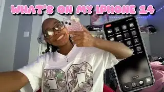 WHATS ON MY IPHONE 14✩|| apps i use, what i edit on, updates, etc.￼