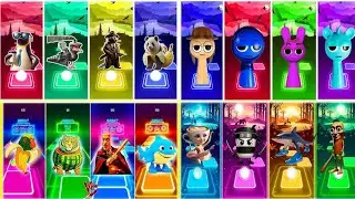 Super Mega - Mix: Italian Brainrot animals 🆚 Incredibox Sprunki | Tiles Hop Battle
