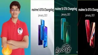 Realme 5/5i/5s - January 2021 OTA Update - (C.63) - In Tamil