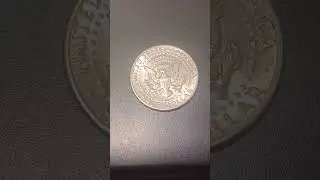 1972D KENNEDY HALF DOLLAR US #coin #collection #treasurehunts #shorts