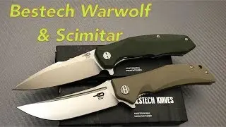 Ножи Bestech Warwolf & Scimitar с накладками G10 и клинком из стали D2 — отличные бюджетные ножи