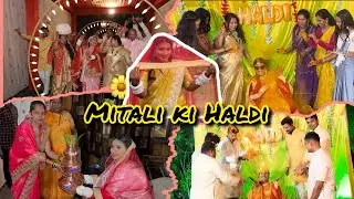 MITALI KI Haldi | Mameru | Haldi Dance | Mitali weds Kumar | #haldiceremony #haldi_night 