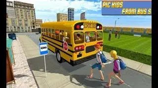 GameMade | Modern City School Bus Simulator 2017 Android Gameplay