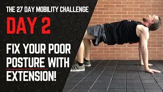 Fix Your Poor Posture With Extension! MOBILITY STANDARDS - 2/10