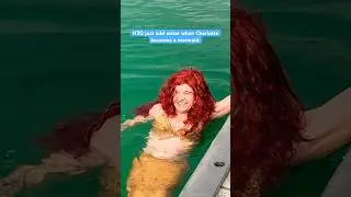Charlotte becomes a mermaid! #shorts #h2ojustaddwater #aussie #mermaid #australian