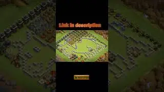 Funny/Troll/Art Base for TH11 TH12 TH13 With Links  part-3 coc #clashgod #shorts #cocshorts#trending
