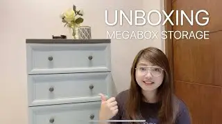 Unboxing MEGABOX Drawer Cabinet Philippines