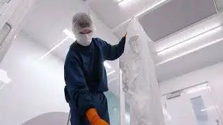P&aring;tagningsprocedur  f&ouml;r renrum i klass A/B med Tyvek&reg; IsoClean&reg; IC 193