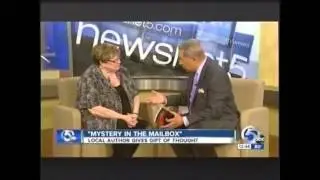 A Mystery in the Mailbox:  Author Betsy McMillan interview with Leon Bibb, Channel 5, Cleveland