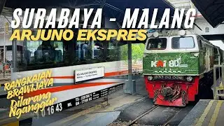DARI SURABAYA KE MALANG KEHABISAN TIKET JAYABAYA⁉️KERETA ARJUNO EKSPRES EKSEKUTIF JADI ALTERNATIF 