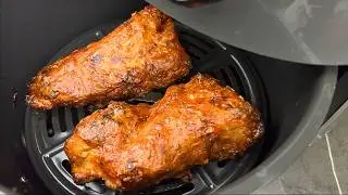 BEST Air Fryer Pork Tenderloin (So Tender + Easy BBQ Sauce)