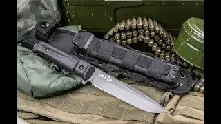 Нож DELTA сталь PGK обзор на природе