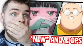 REACTING to *NEW* ANIME OPENINGS! | The Apothecary Diaries x Sakamoto Days | REACTION!
