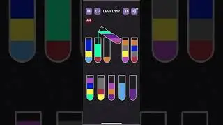 Water sort puzzle level 117