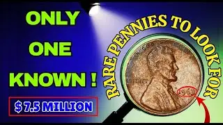 TOP 7 Most Valuable Lincoln Pennies to Look For!! Rare Pennies Worth BIG MONEY!!!