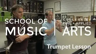 Illinois Bands - Brass - Professor Charles Daval - Trumpet Lesson