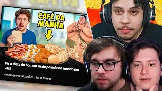 comendo a dieta do homem mais pesado do mundo