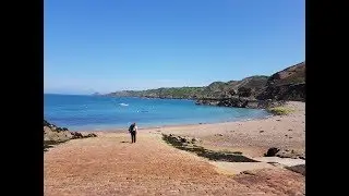 Jersey, the drive to the idyllic Bouley Bay