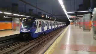 Metro de Madrid: 9084 saliendo de Islas Filipinas L7