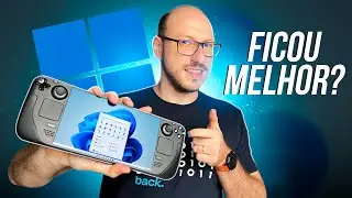 Instalamos o WINDOWS no STEAM DECK e te mostramos o resultado