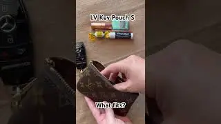 What fits? LV Pochette Cl&eacute;s Key Pouch S