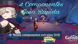 Re&uacute;ne Componentes extra&ntilde;os Gu&iacute;a // Fontaine Genshin Impact